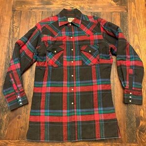 Ely Cattleman Pearl Snap Shirt Jacket